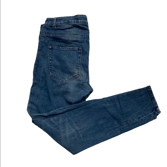 Zara Man Blue Skinny Jeans Size 34 - Picture 2 of 4